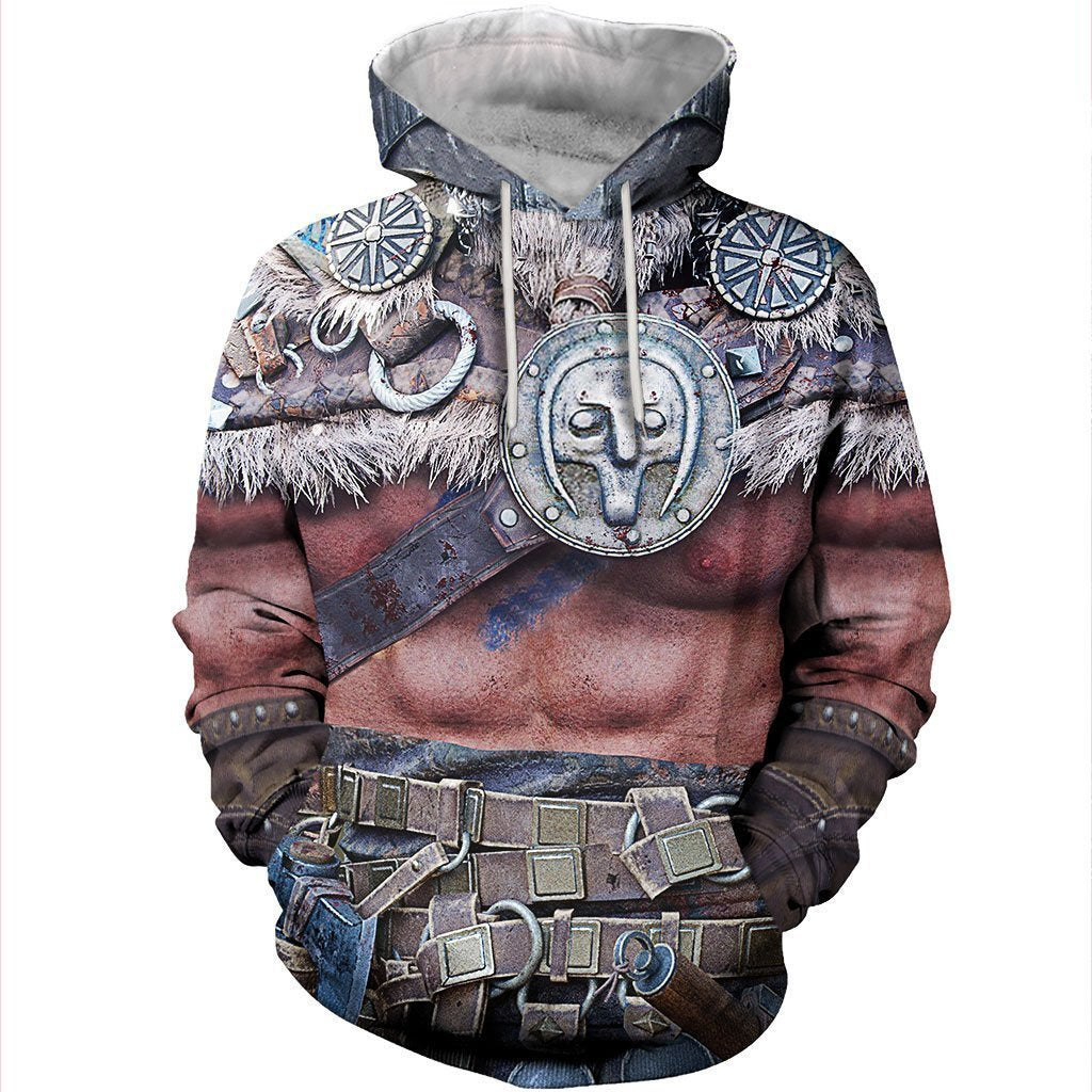 3D All Over Printed Viking Warrior Shirts - Amaze Style™-Apparel