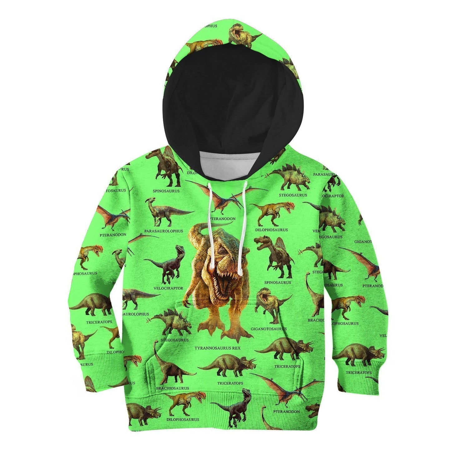 3D All Over Printed Green Dinosaurs T-Rex Shirts - Amaze Style™-Apparel