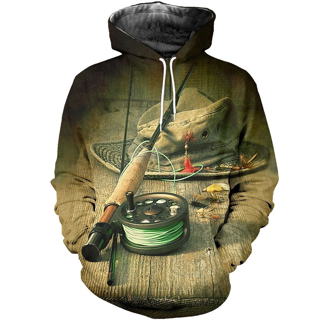 3D All Over Printed Fishing Equipment Shirts - Amaze Style™-Apparel