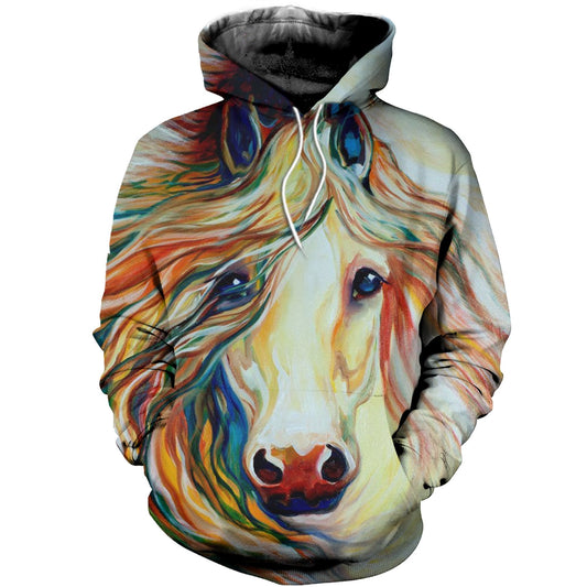 3D All Over Printed Beautiful Art Horse Clothes - Amaze Style™-Apparel