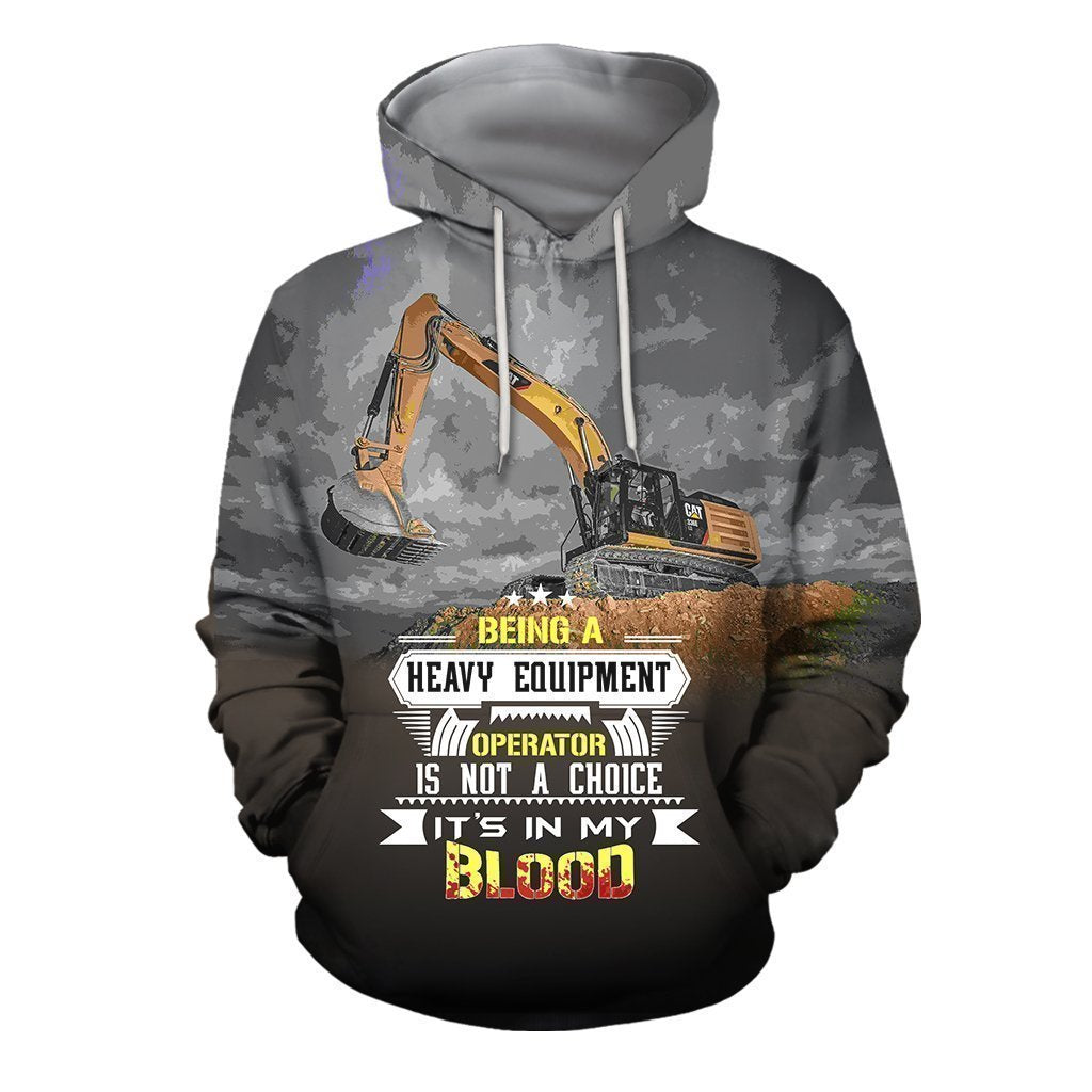 3D All Over Printed CAT Excavator Shirts and Shorts - Amaze Style™-Apparel