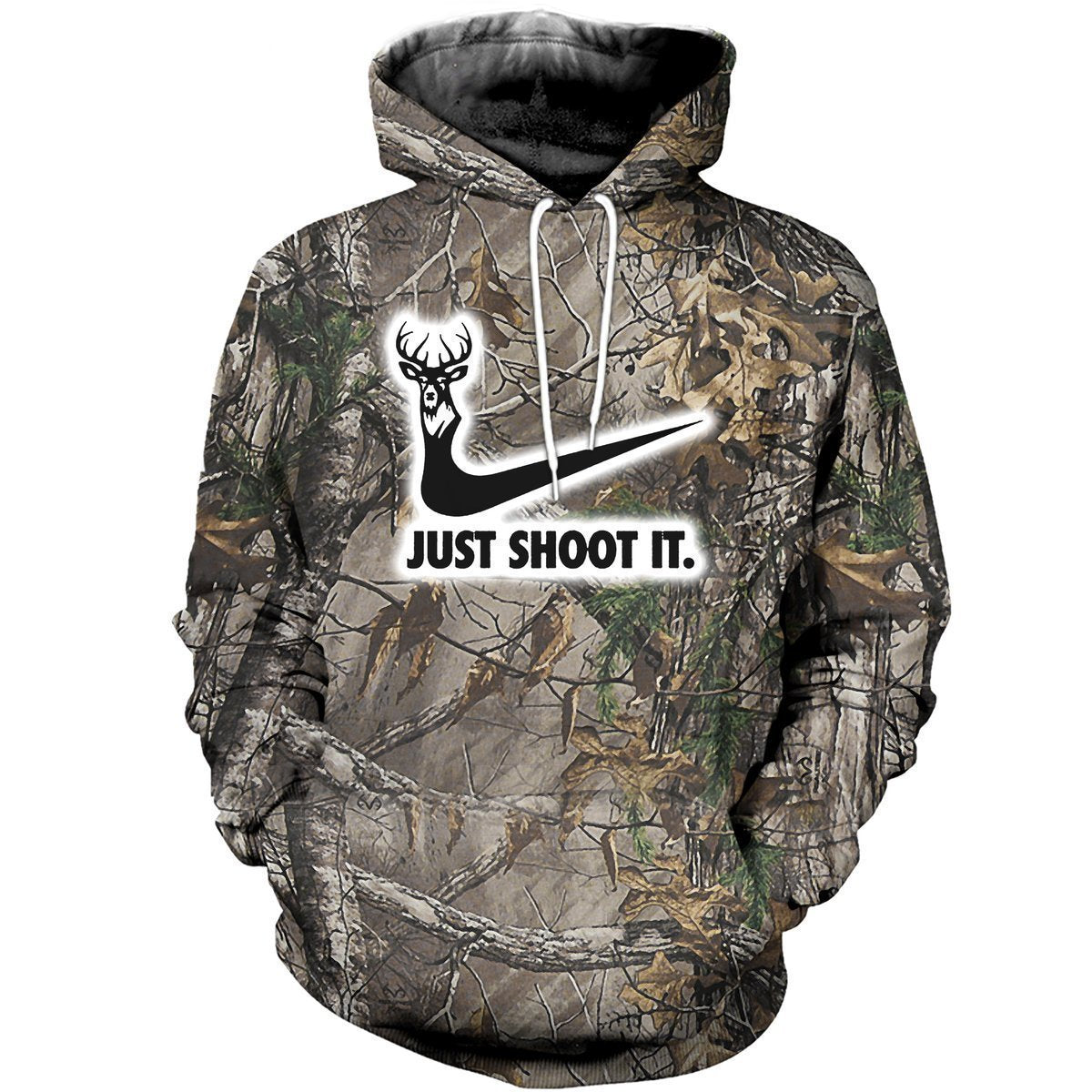 3D PRINTED JUST SHOOT IT CLOTHES - Amaze Style™-Apparel