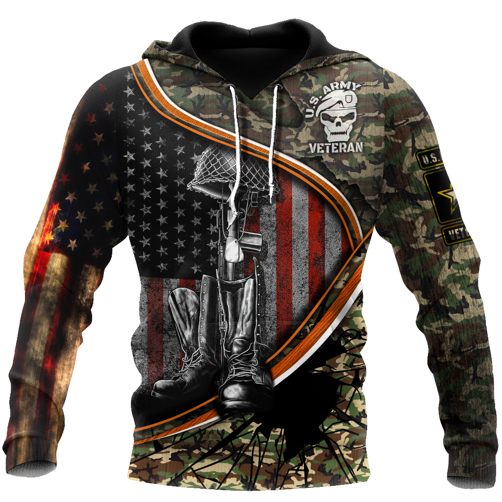 US Veteran 3D All Over Printed Shirt Hoodie MP18082001 - Amaze Style™-Apparel