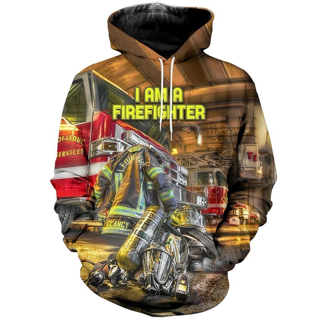3D All Over Printed Fire Fighter Job - Amaze Style™-Apparel