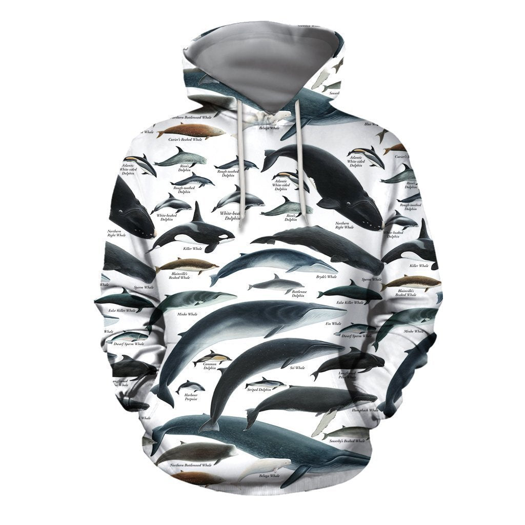 3D ALL OVER PRINTED WHALES DOLPHINS SHIRTS AND SHORTS-Apparel-6teenth World-Hoodie-S-Vibe Cosy™