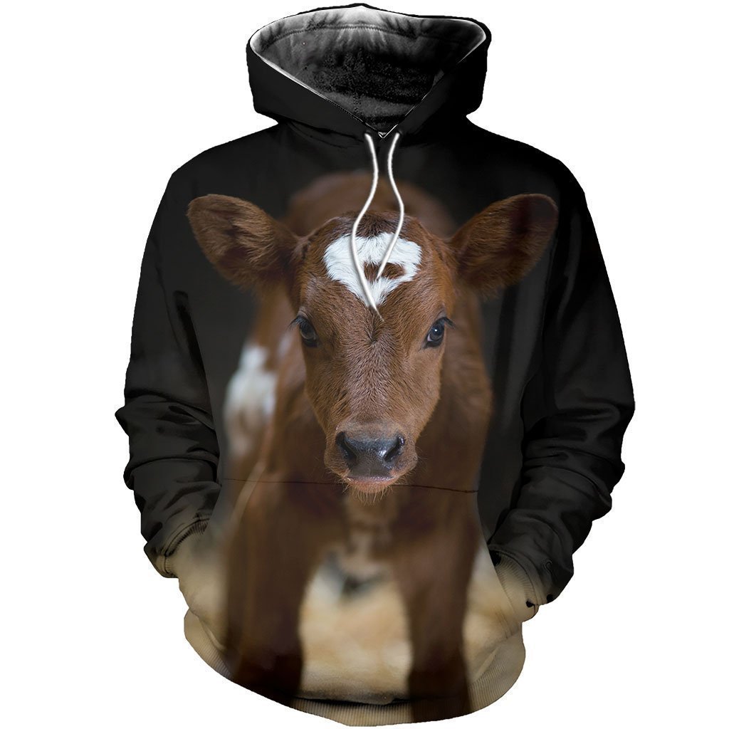 3D All Over Printed Yellow Baby Cow - Amaze Style™-Apparel