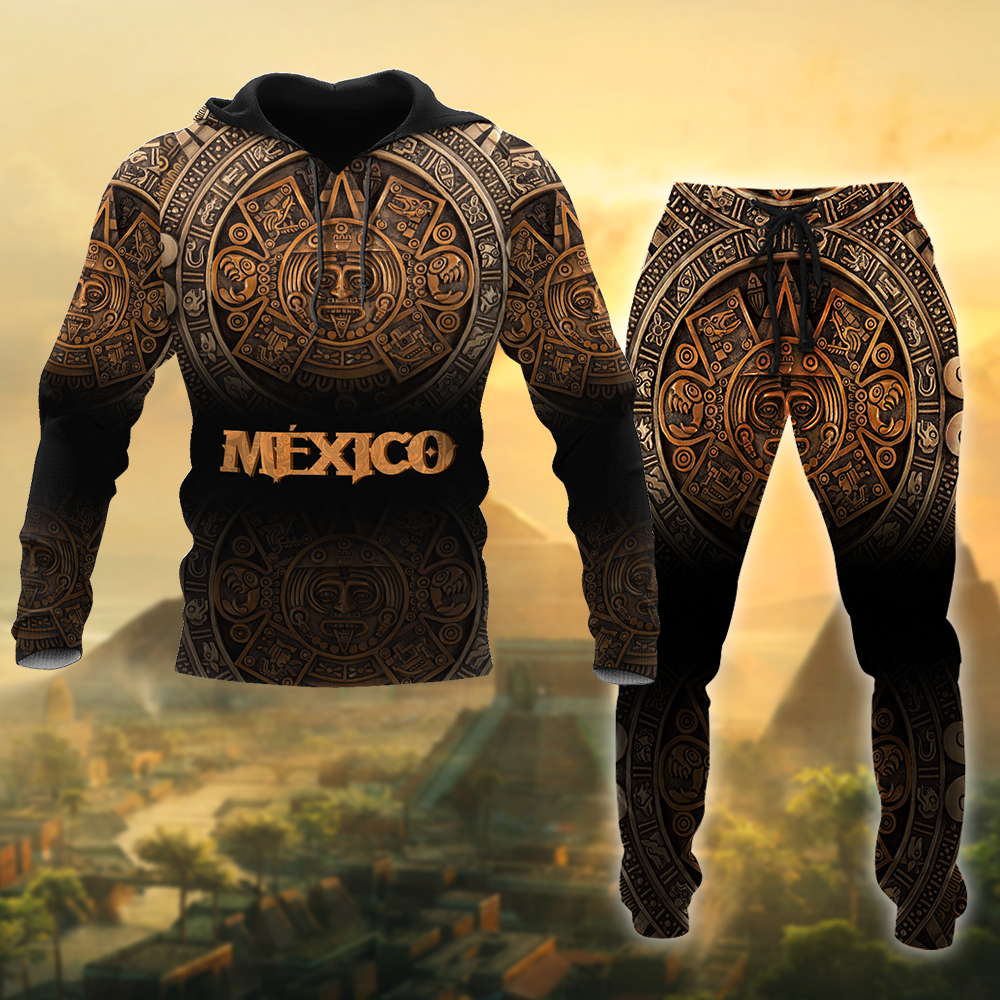 Aztec Mexico Hoodie Personalized 3D All Over Printed Shirts