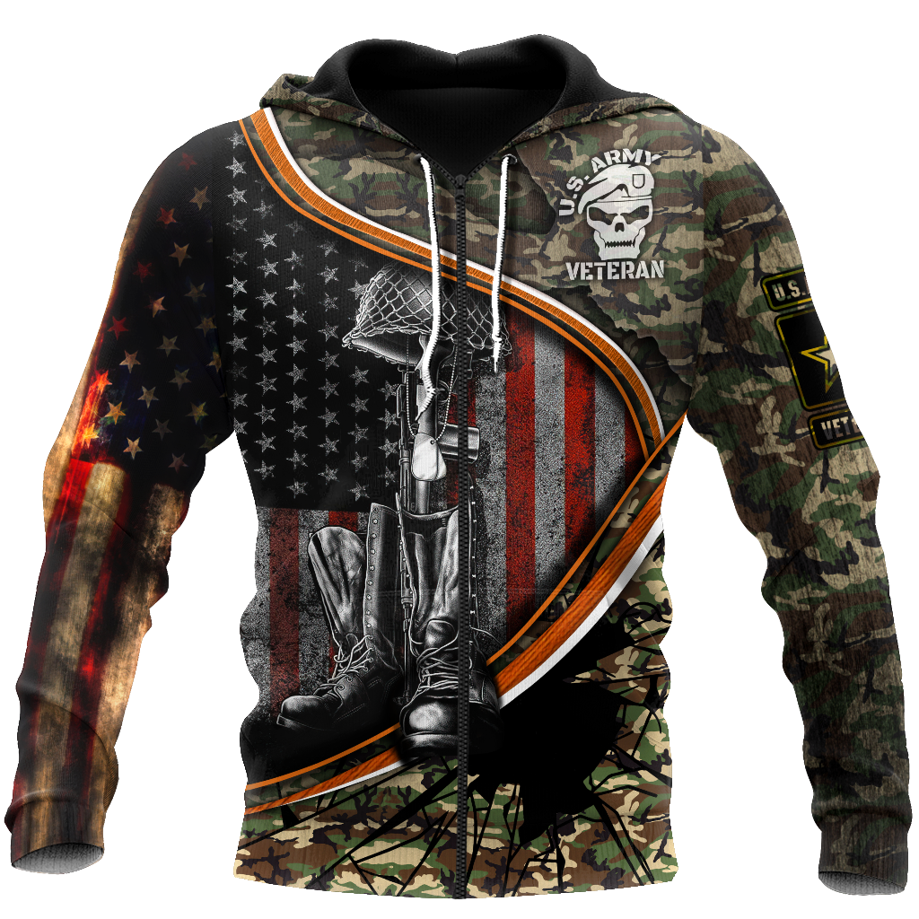 US Veteran 3D All Over Printed Shirt Hoodie MP18082001 - Amaze Style™-Apparel