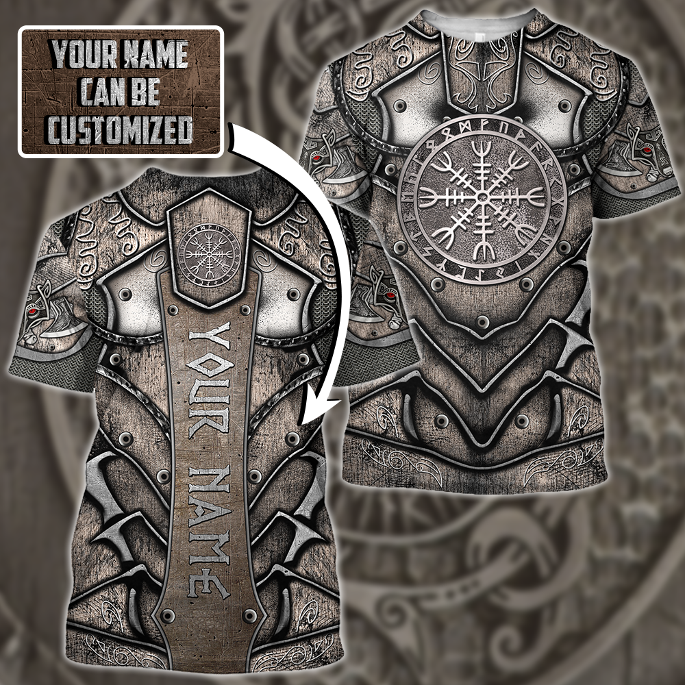 Vegvisir Viking Custom Name