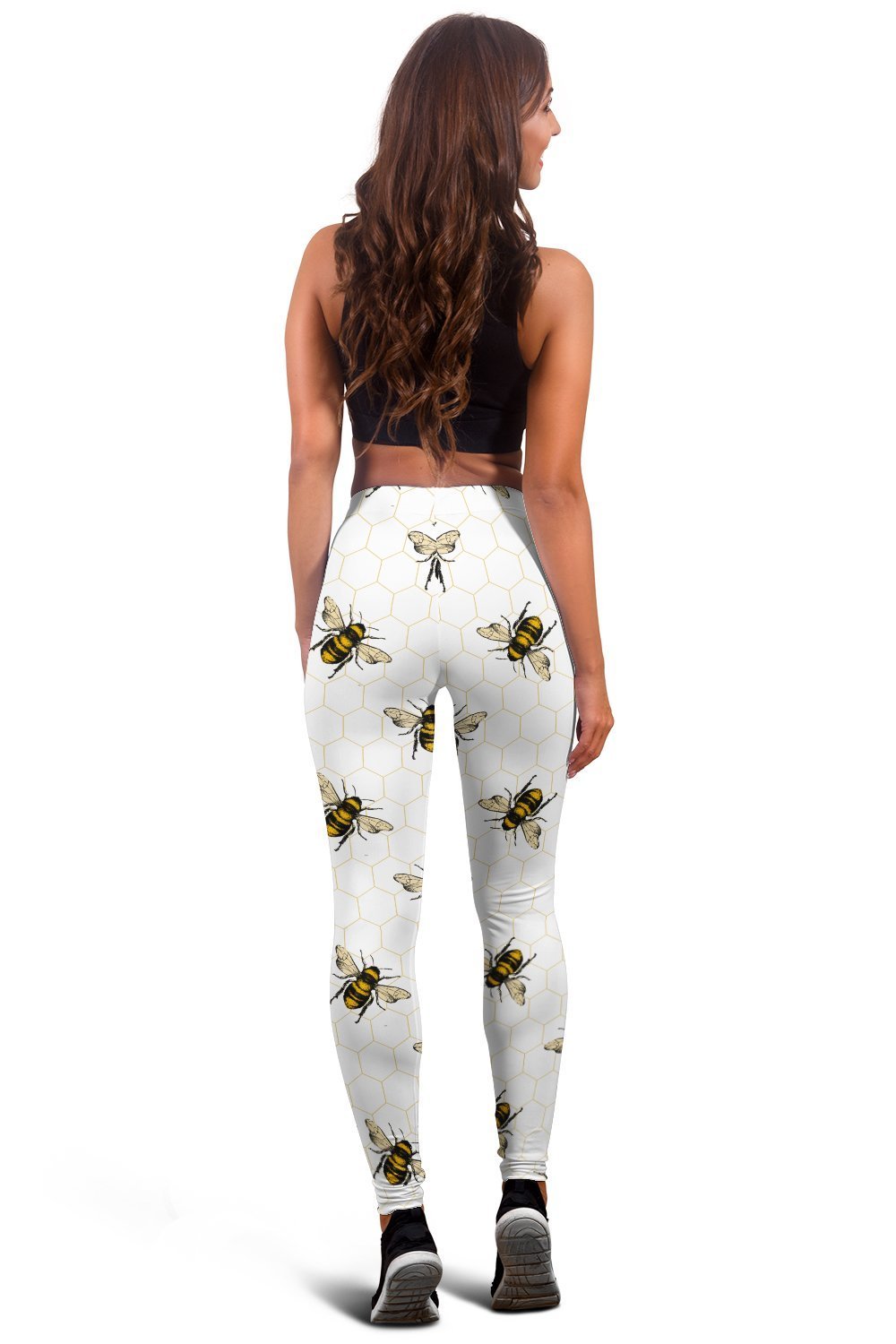 3D All Over Print Many Bee Legging - Amaze Style™-Apparel