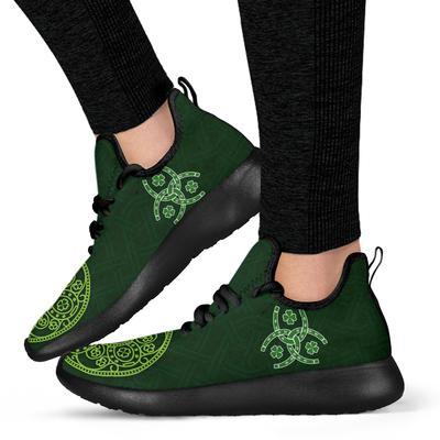 Tripple Luck St. Patrick's Day Mesh Knit Sneakers SU060302 - Amaze Style™-Shoes