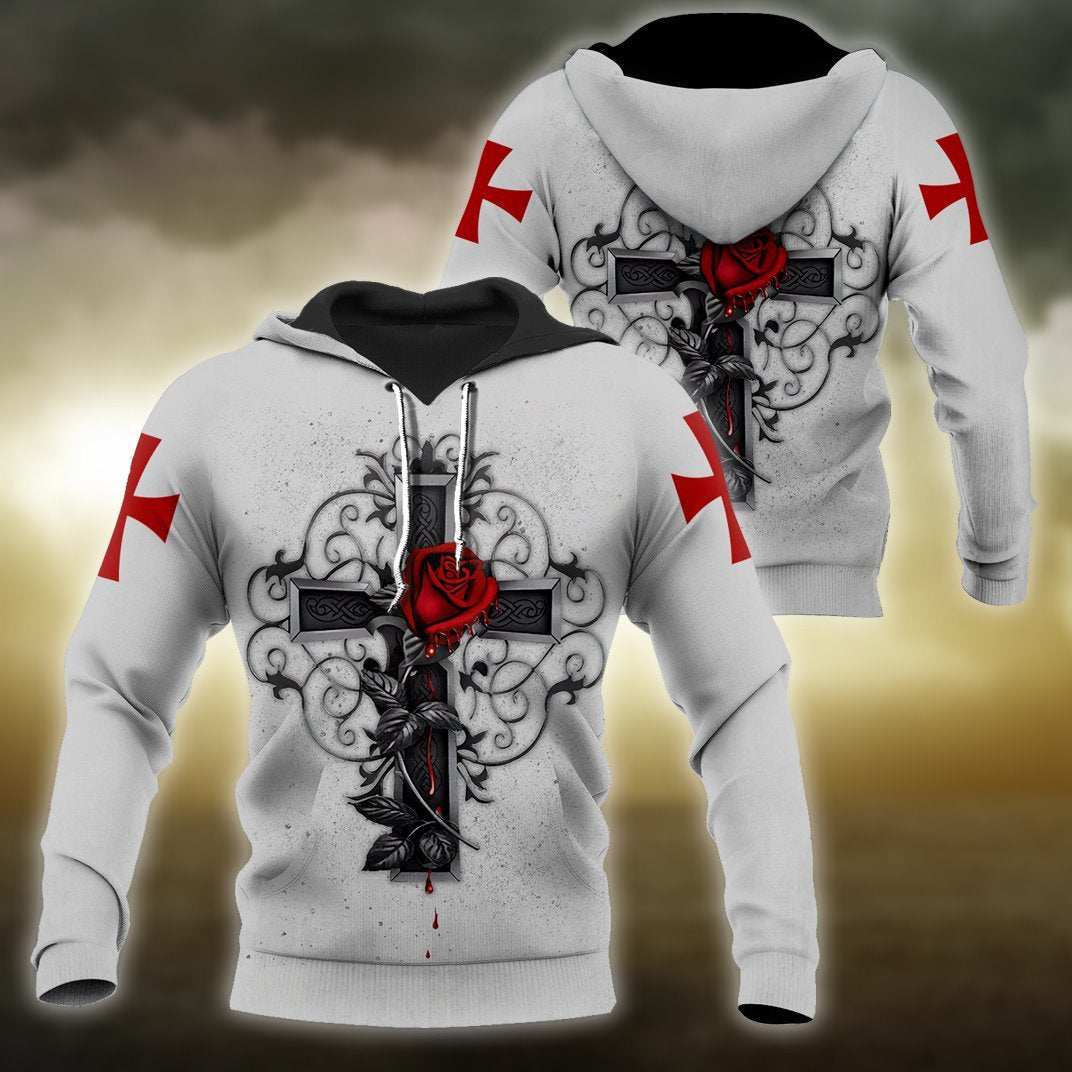 The Cross 3D All Over Printed Shirt Hoodie JJ020403 - Amaze Style™-Apparel