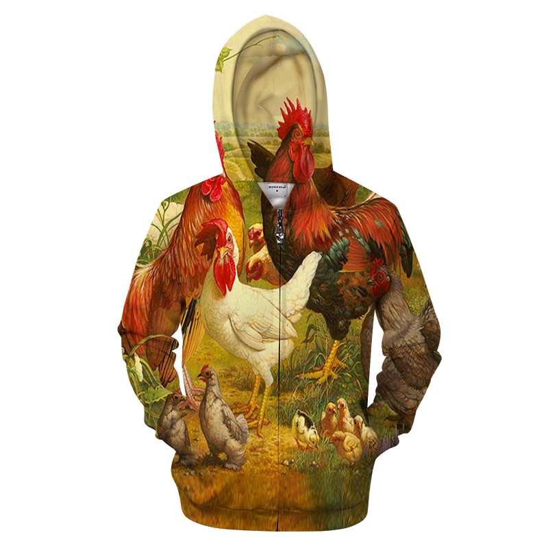 3D AOP Kitchen Shirt-Apparel-6teenth World-Zip-Up Hoodie-S-Vibe Cosy™