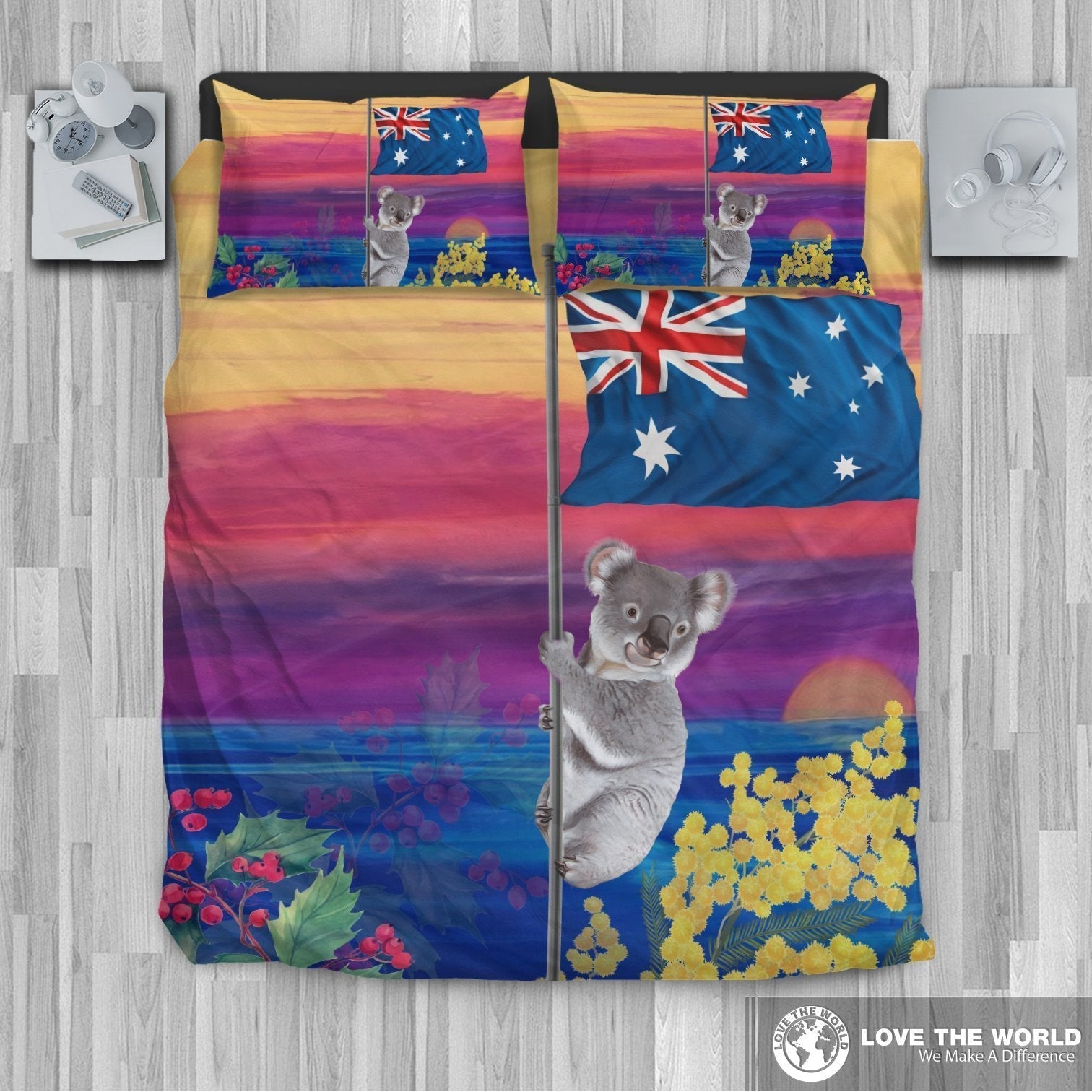 Australian Bedding Set - Climbing Koala K5 - Amaze Style™-BEDDING SETS