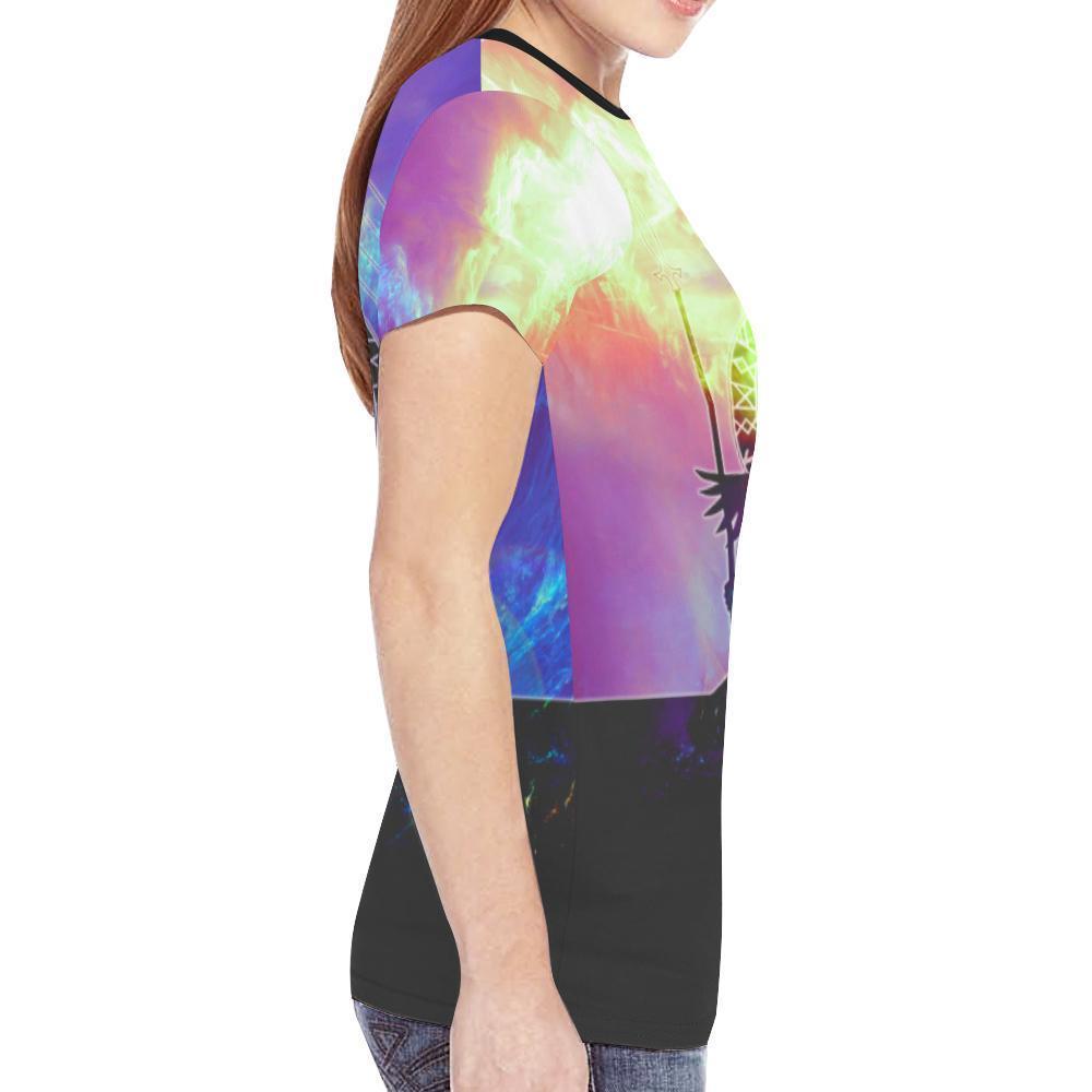 Viking T-shirt - Valknut In The Storm A6 - Amaze Style™-NEW ALL OVER PRINT T-SHIRTS