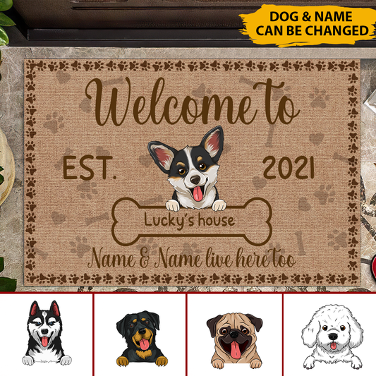 Welcome Doormat Test Customily