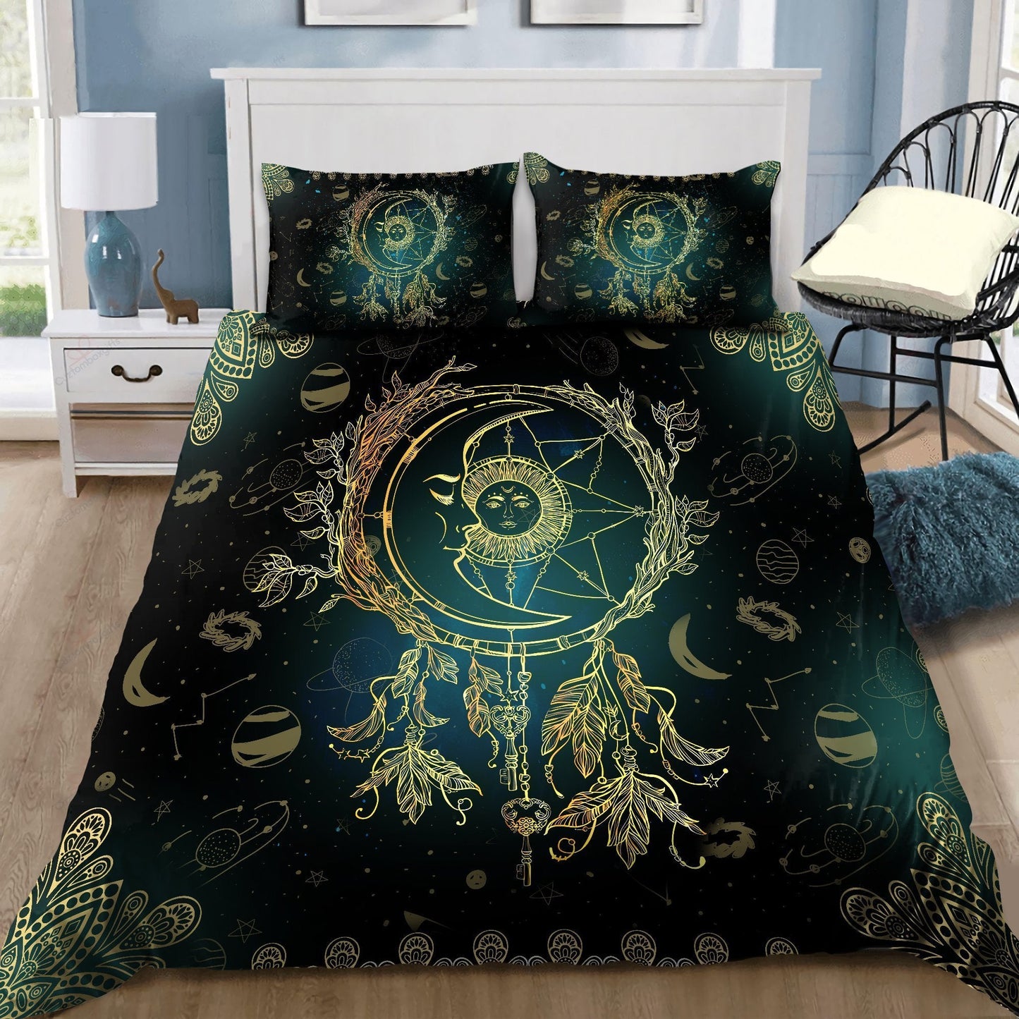 Sun and Moon Lover bedding set