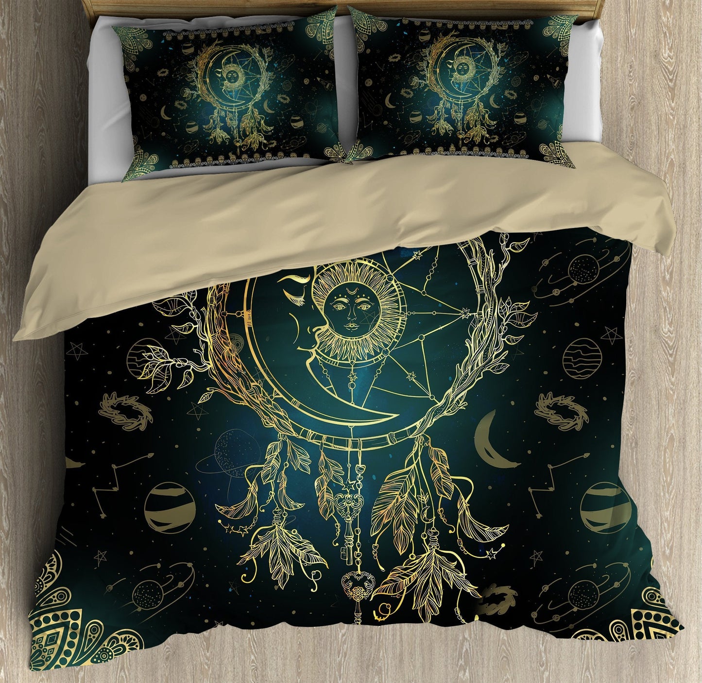 Sun and Moon Lover bedding set