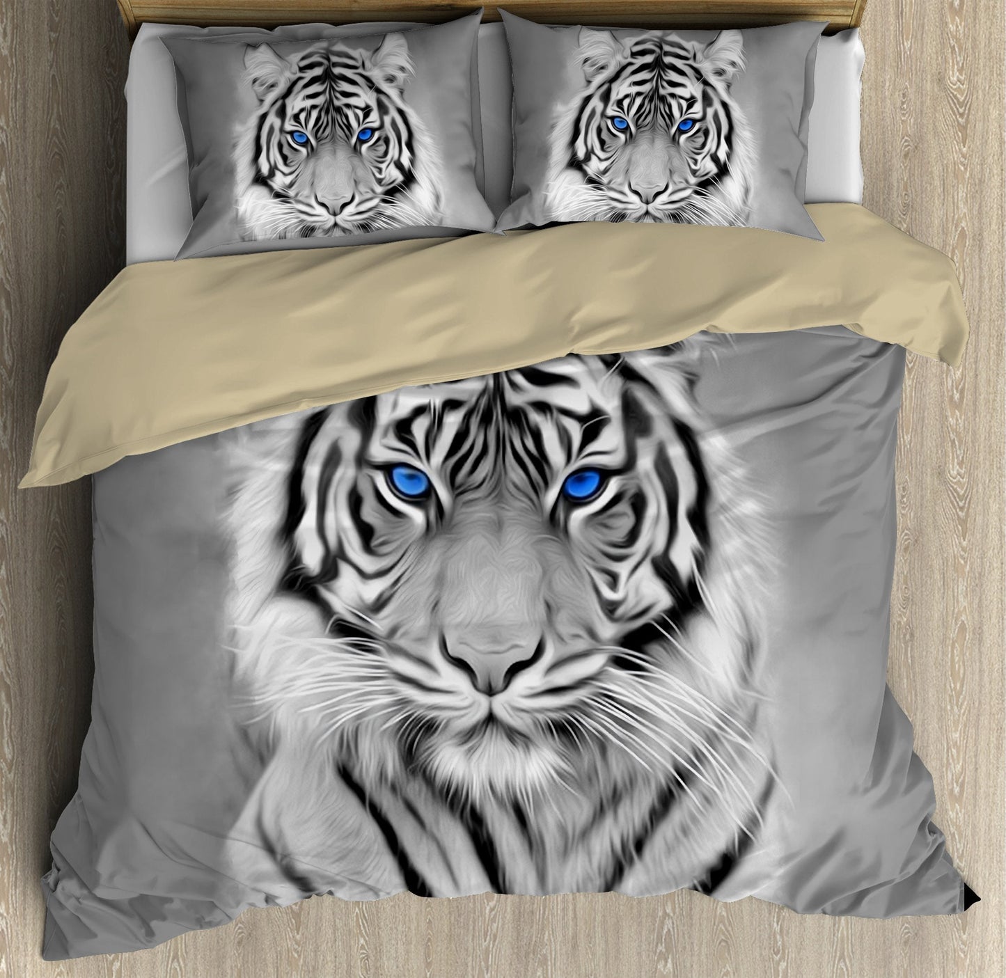 White Tiger Bedding Set DQB08172003