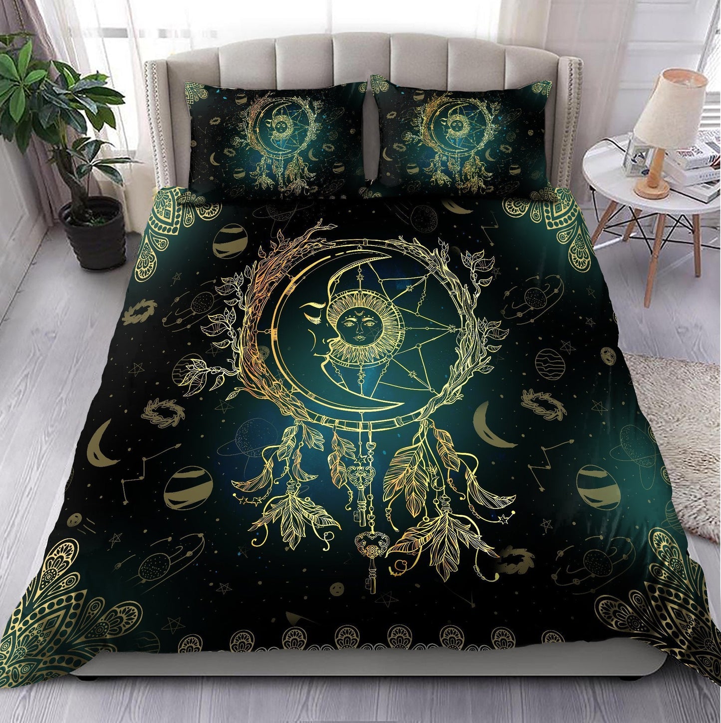 Sun and Moon Lover bedding set