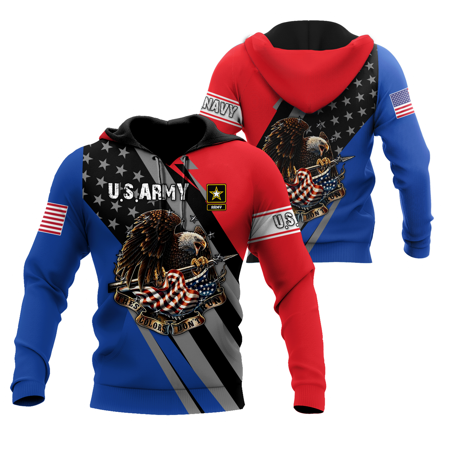 US Army 3D All Over Printed Shirts For Men and Women TA09142005S