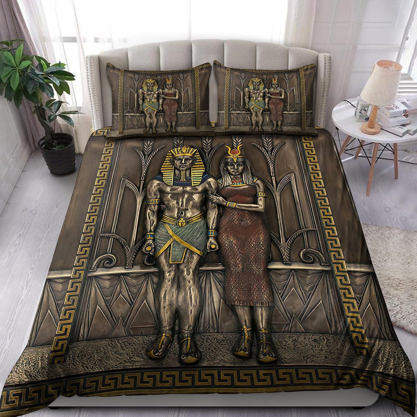 Ancient Egyptian Pharaoh Bedding Set Pi26062001