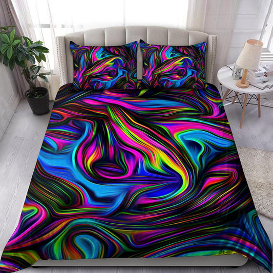 Awesome Fractal Art Bedding Set Pi19082004-MEI