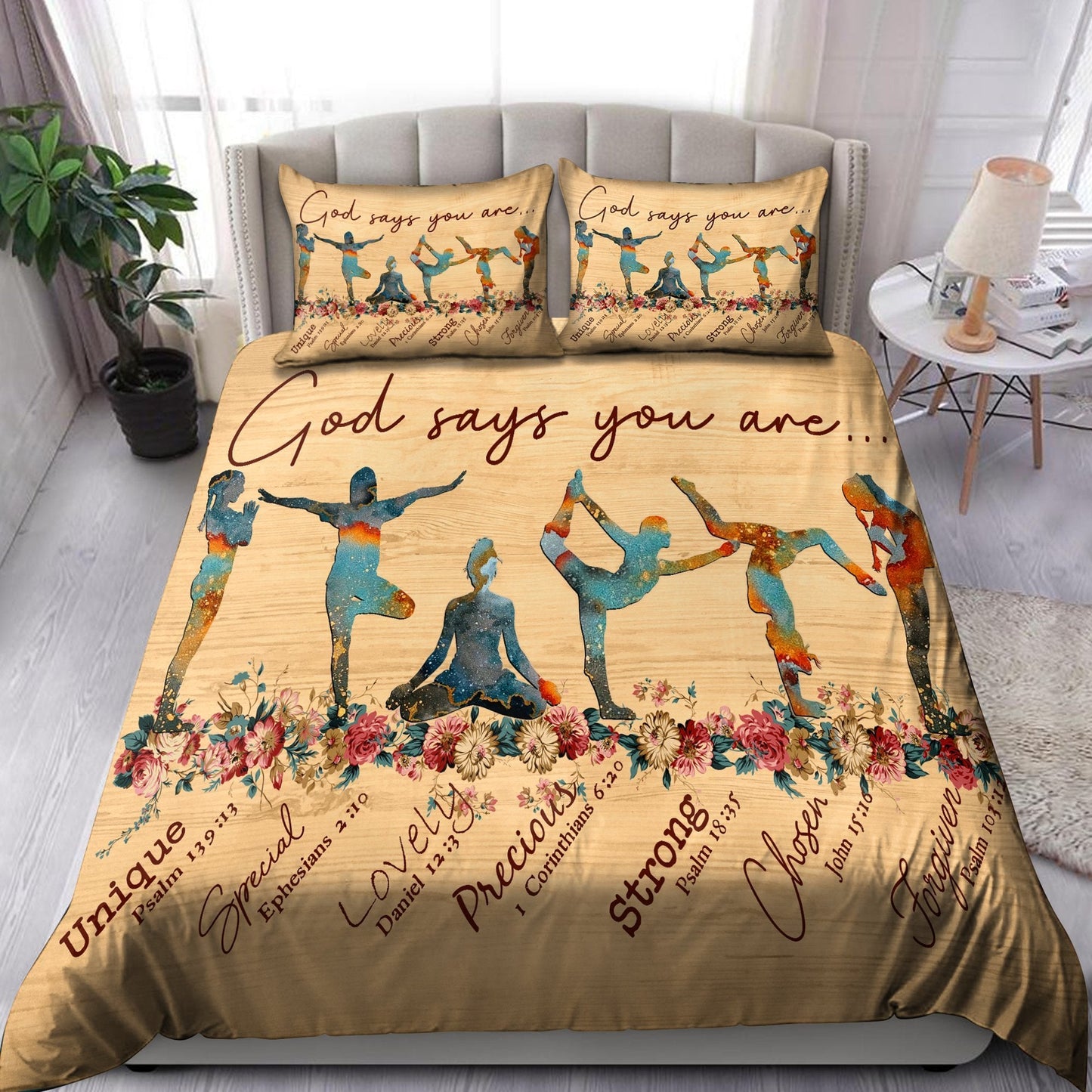 Yoga-God Says You Are Bedding Set Pi20072001