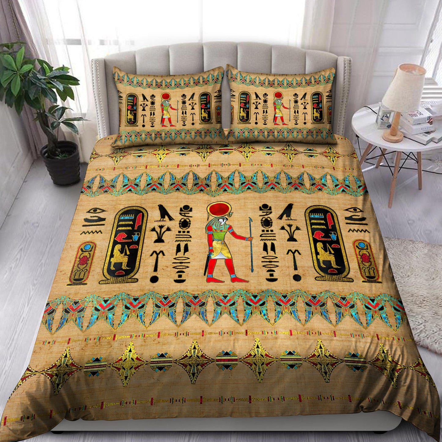 Ancient Egyptian Bedding Set Pi01072004