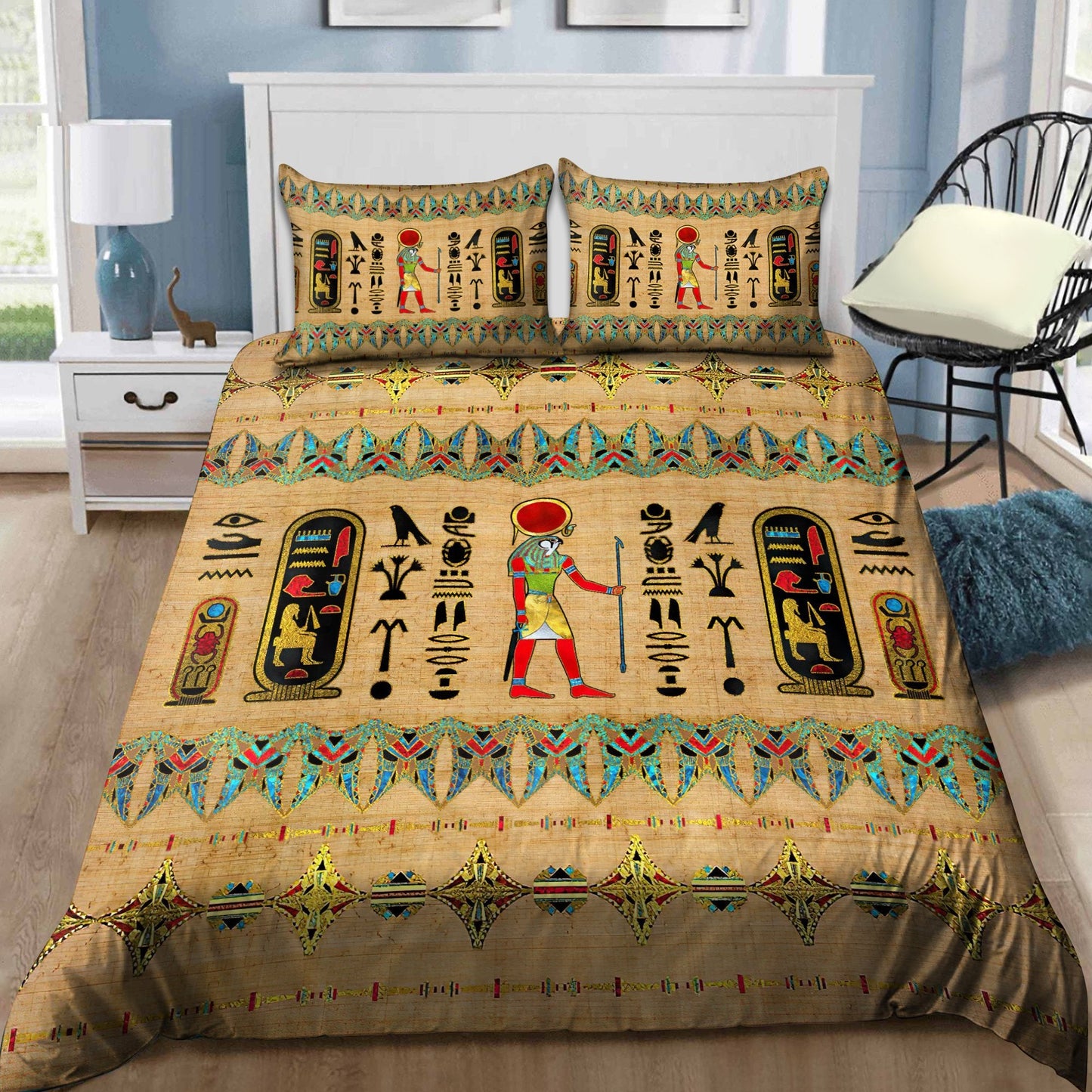 Ancient Egyptian Bedding Set Pi01072004