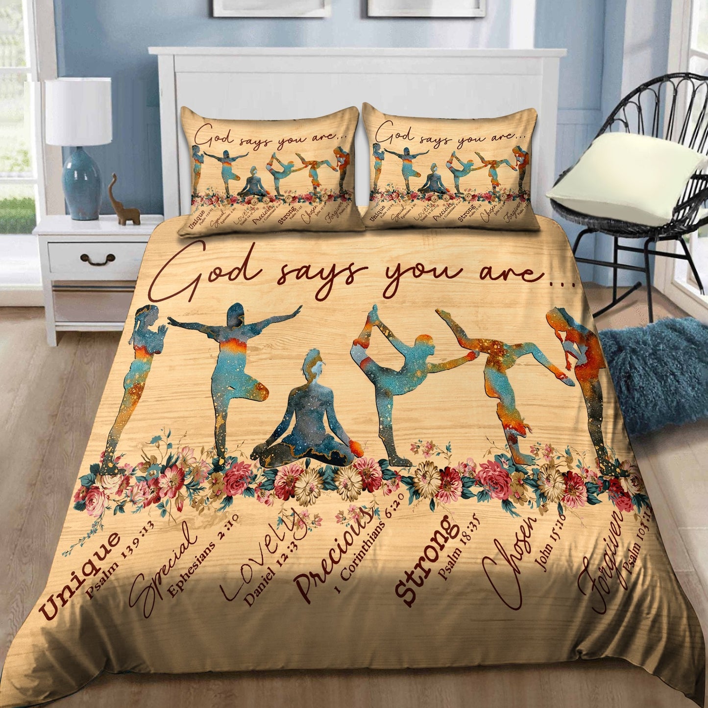 Yoga-God Says You Are Bedding Set Pi20072001