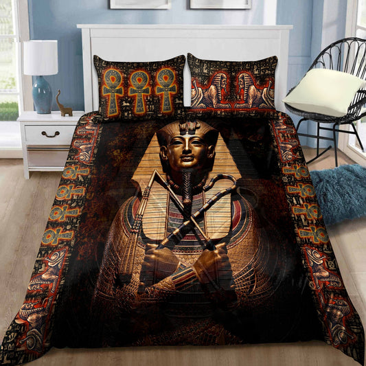Ancient Egyptian Pharaoh Bedding Set Pi27062003