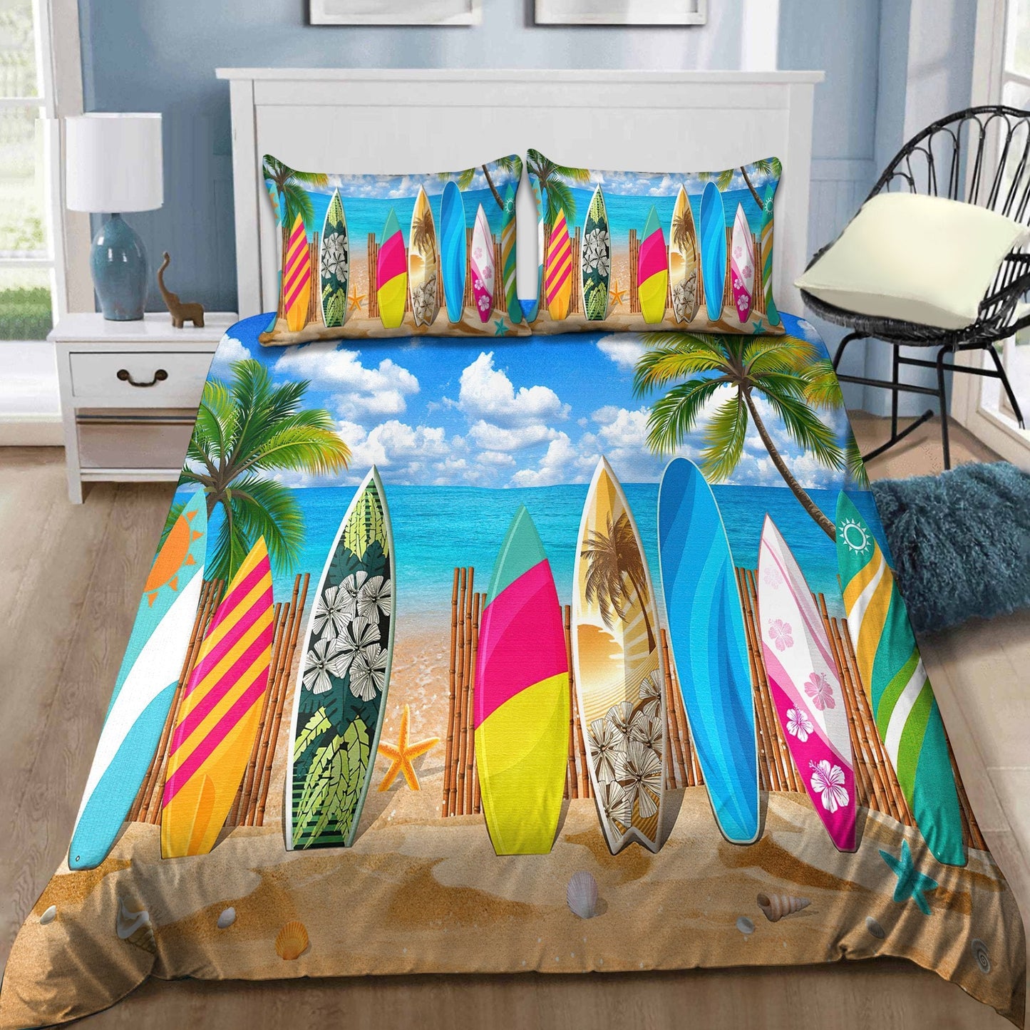Surfboard Bedding Set Pi03082003