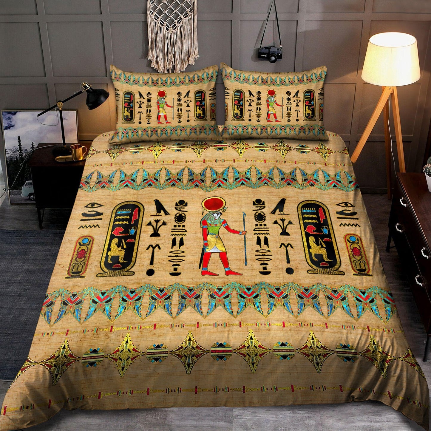 Ancient Egyptian Bedding Set Pi01072004
