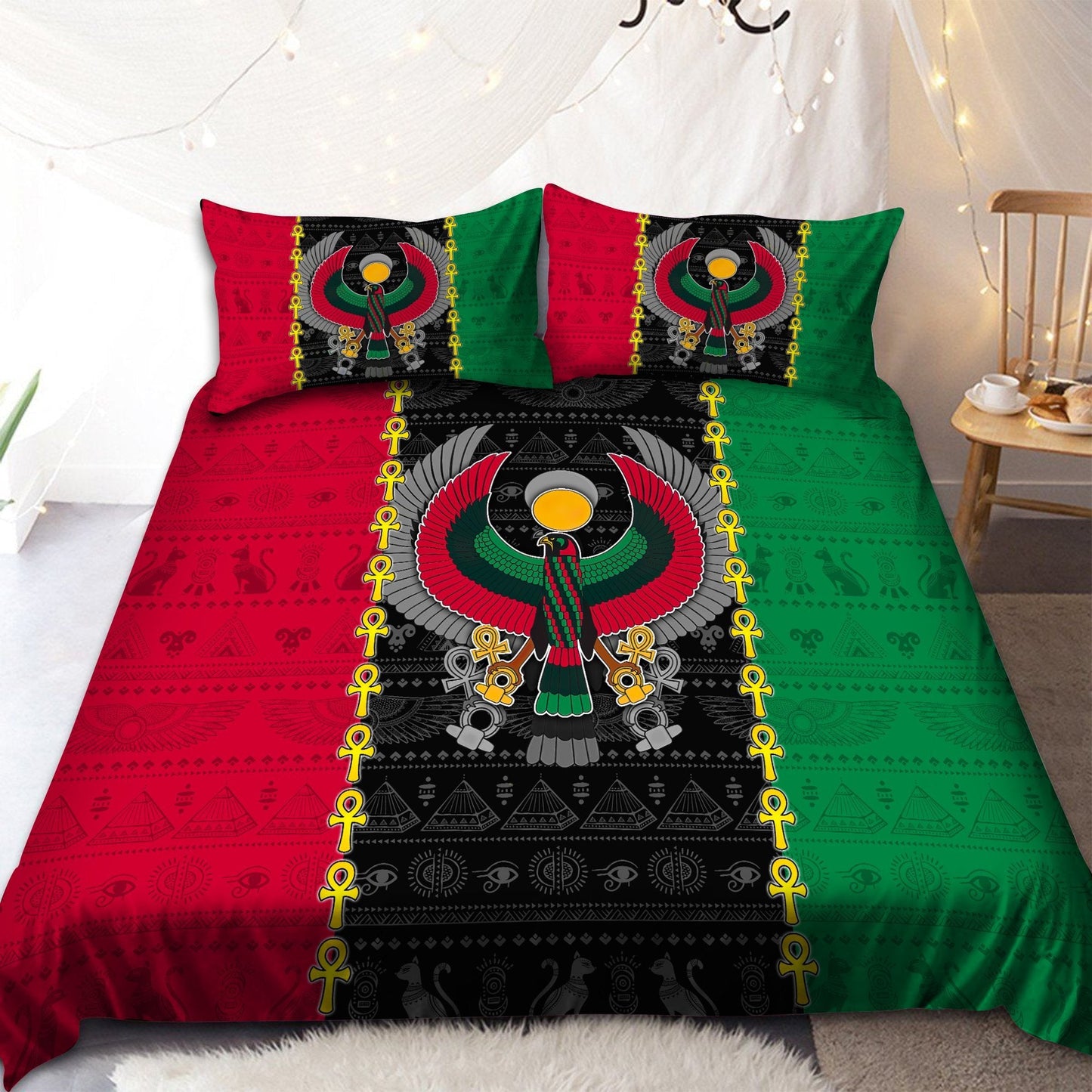 Ancient Egyptian Bedding Set Pi26062002