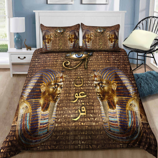 Ancient Egyptian Pharaoh Bedding Set Pi23062002