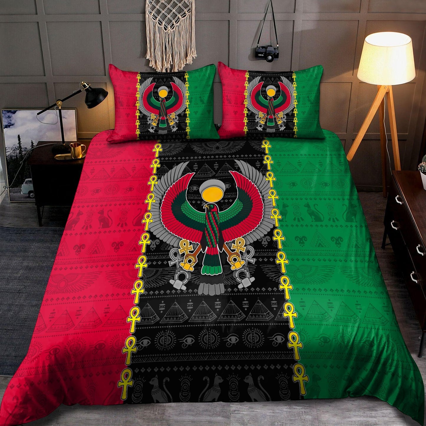 Ancient Egyptian Bedding Set Pi26062002