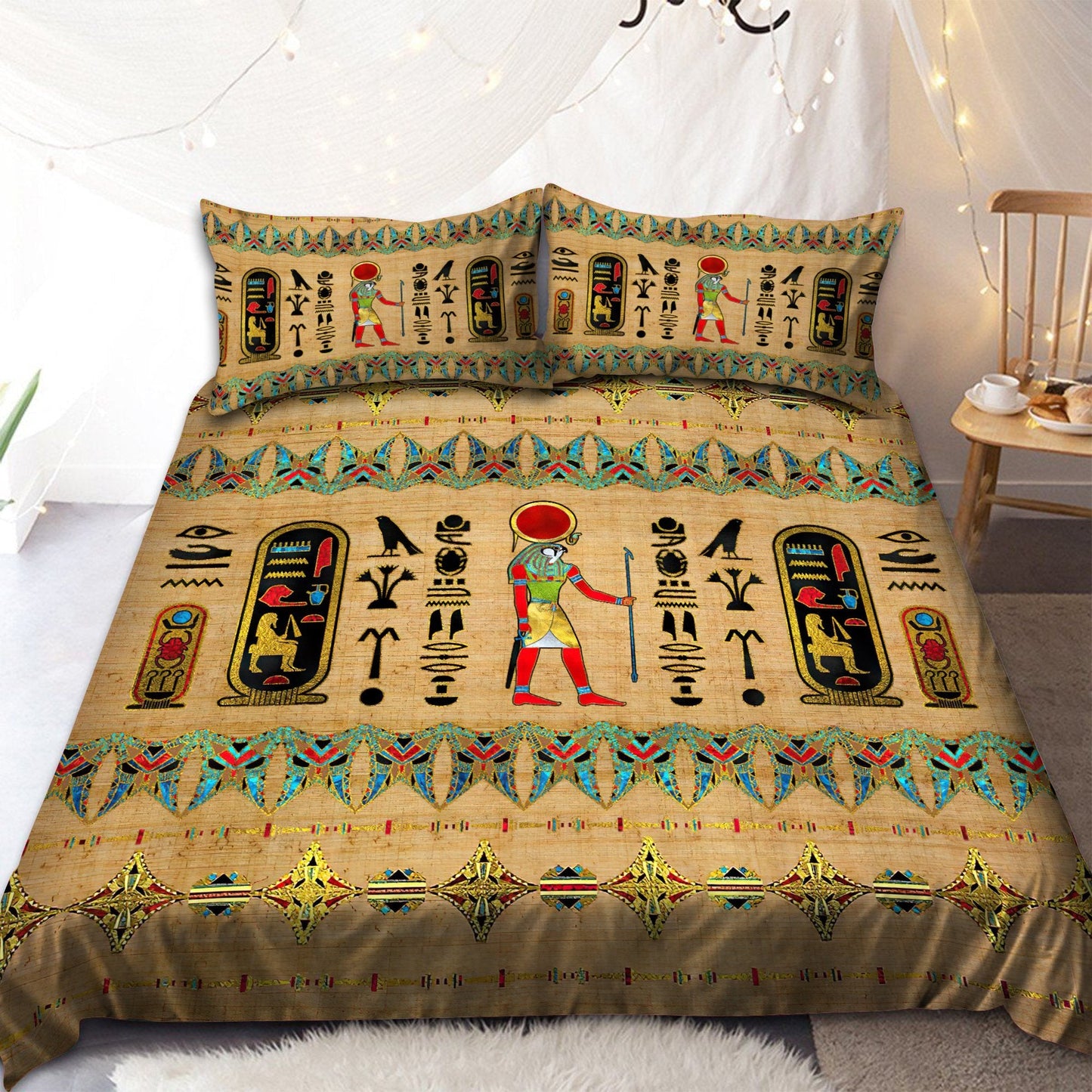 Ancient Egyptian Bedding Set Pi01072004