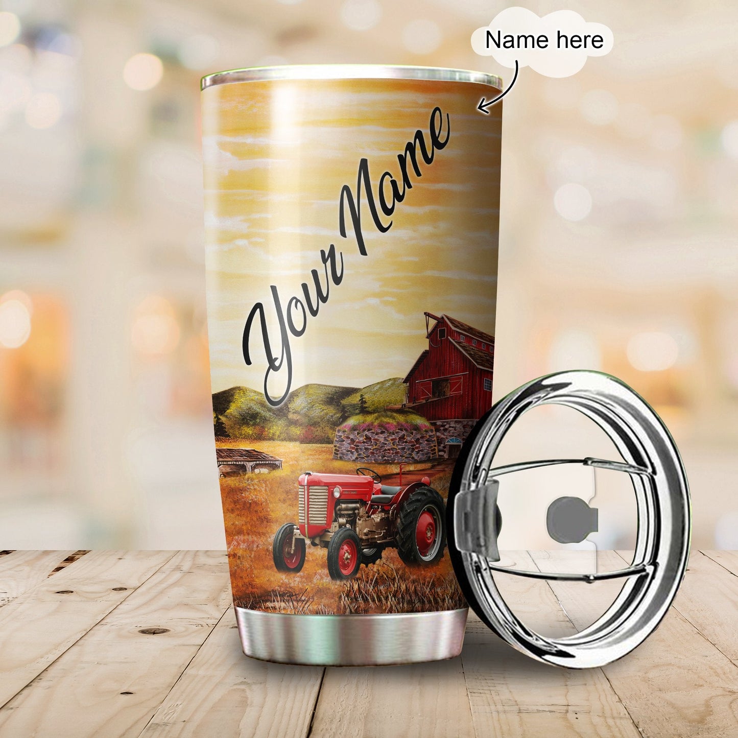 Beautiful Tractor Tumbler Premium Pi25092001-MEI