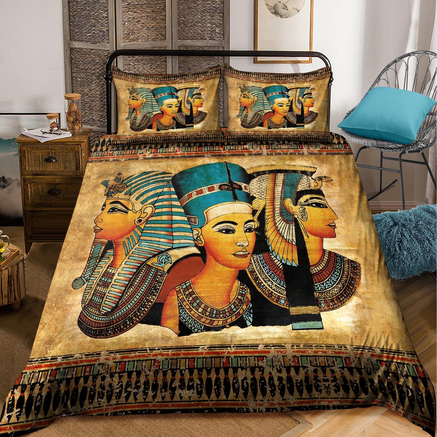 Ancient Egyptian Gods Bedding Set Pi20062003