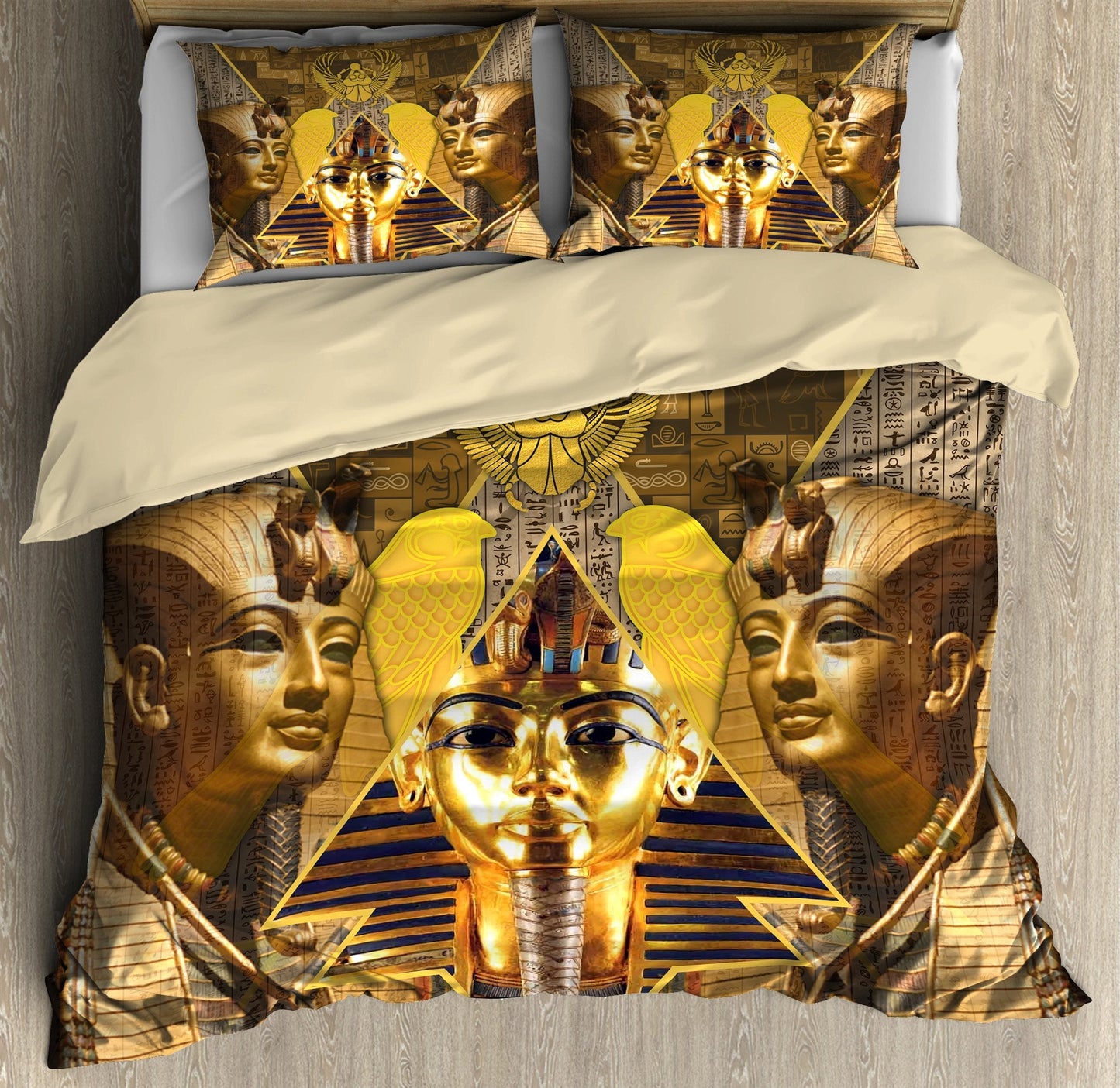 Ancient Egyptian Pharaoh Bedding Set Pi26062003