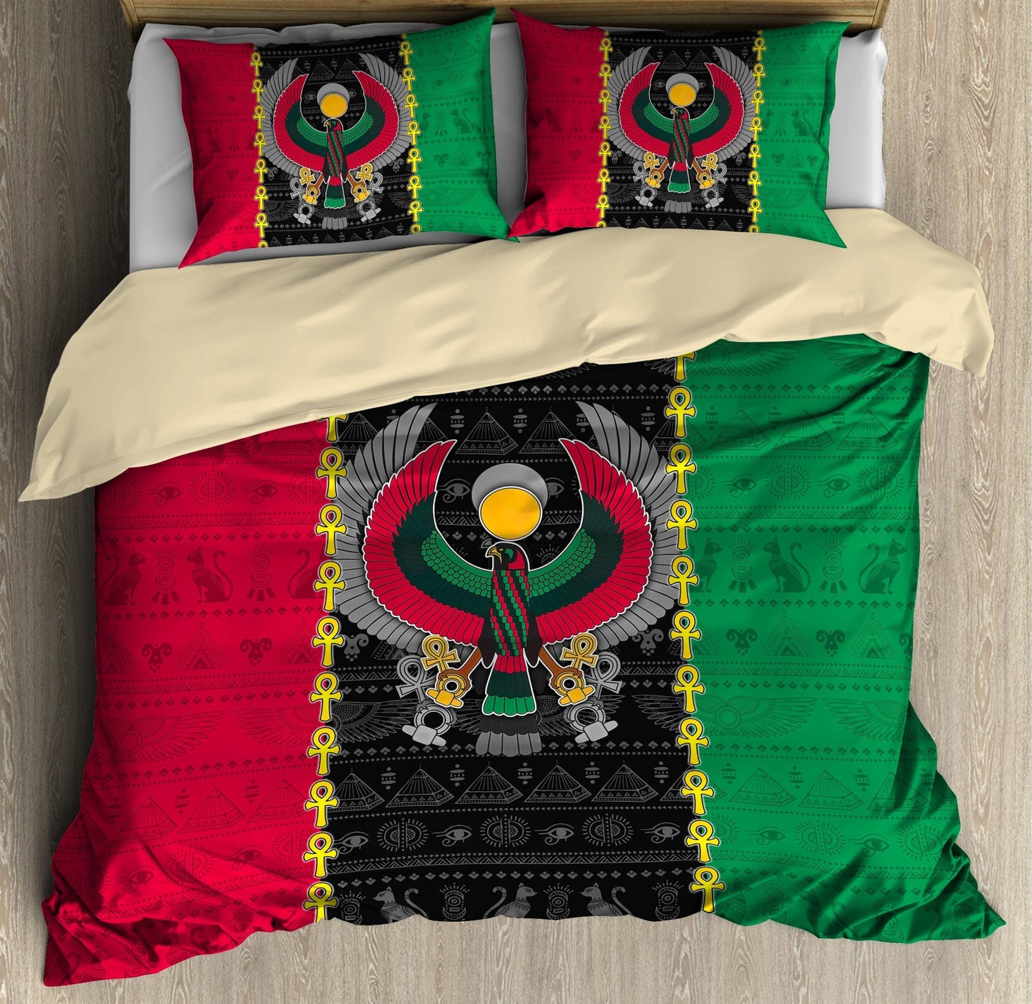 Ancient Egyptian Bedding Set Pi26062002