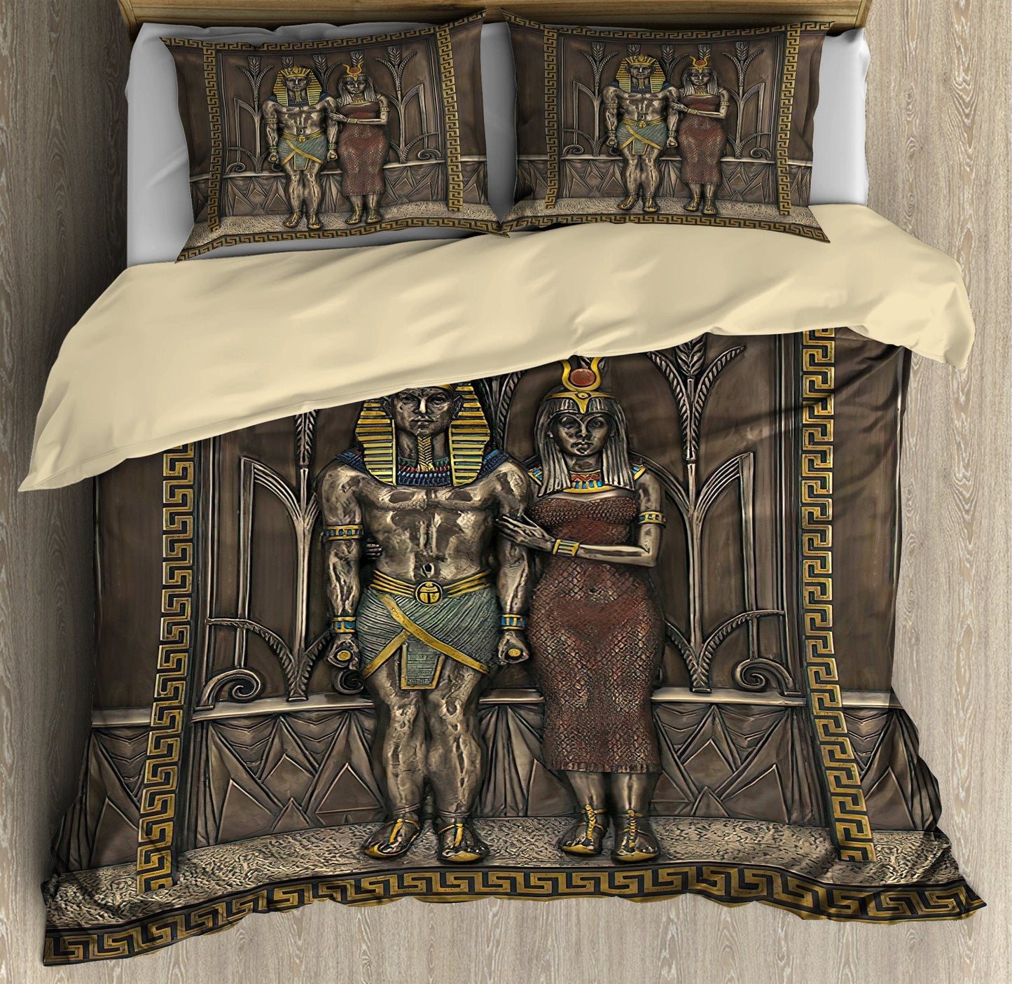 Ancient Egyptian Pharaoh Bedding Set Pi26062001