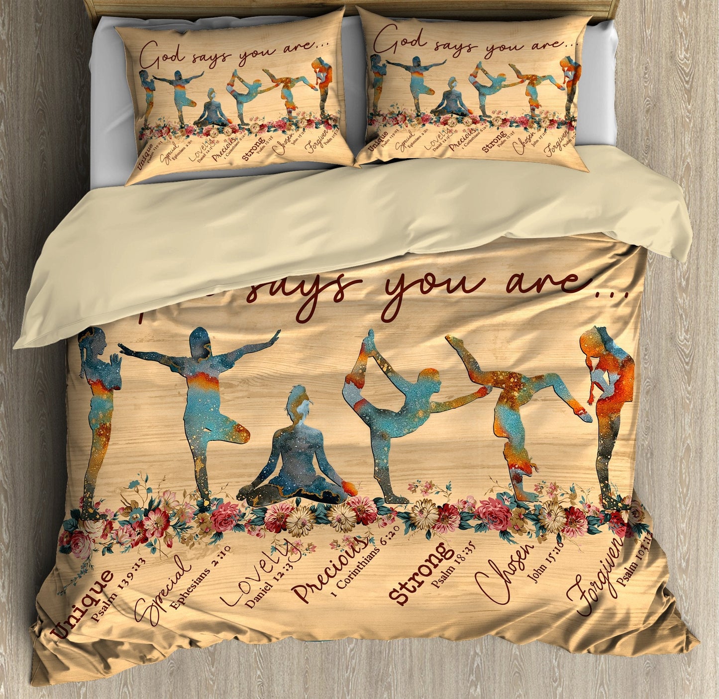 Yoga-God Says You Are Bedding Set Pi20072001