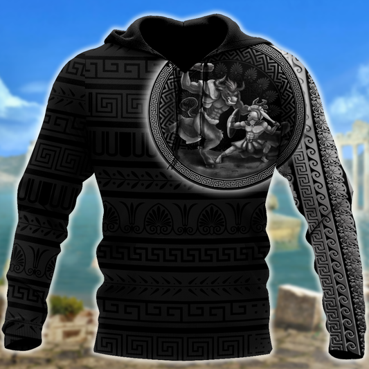 Theseus And Minotaur Greek Mythology 3D All Over Printed Shirts For Men And Women NTN11162001VH