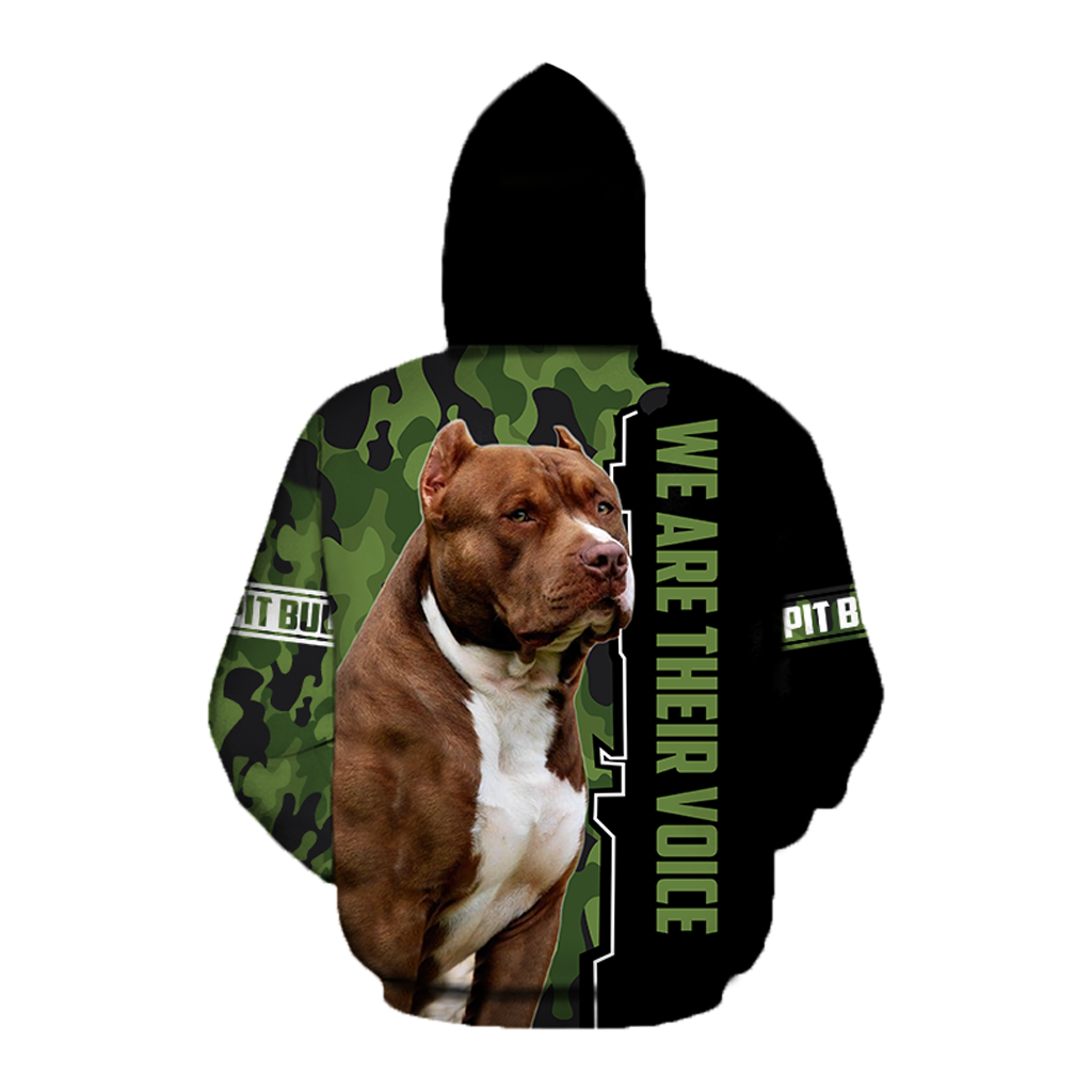 We Are Their Voice Pit Bull Combo Hoodie + Legging DD09262002