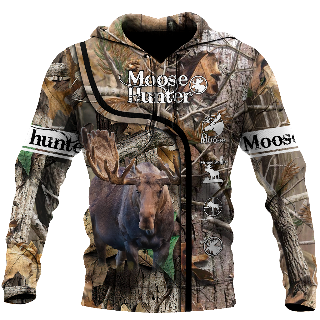 All Over Printed Beautiful Moose Hunting DD09072002-MEI
