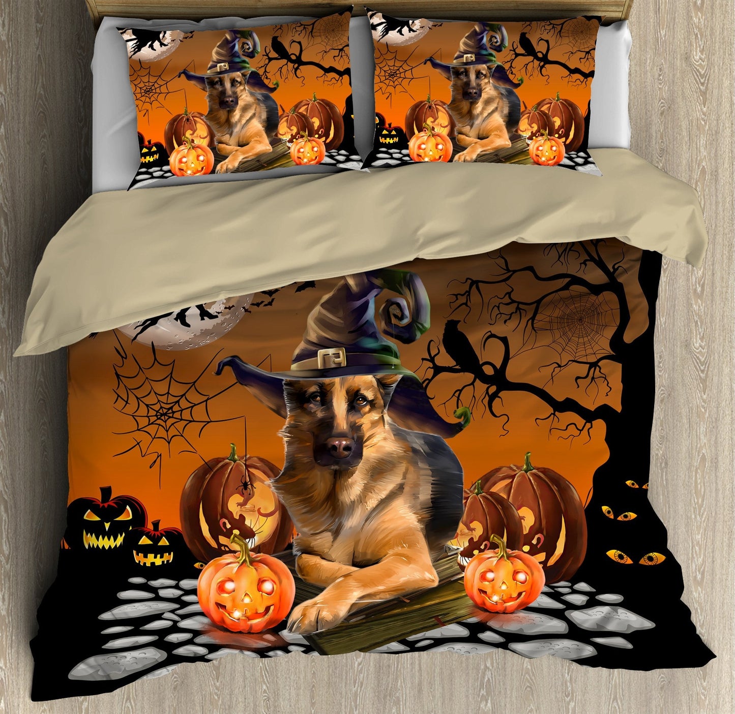 German Shepherd Halloween Bedding DD08192004
