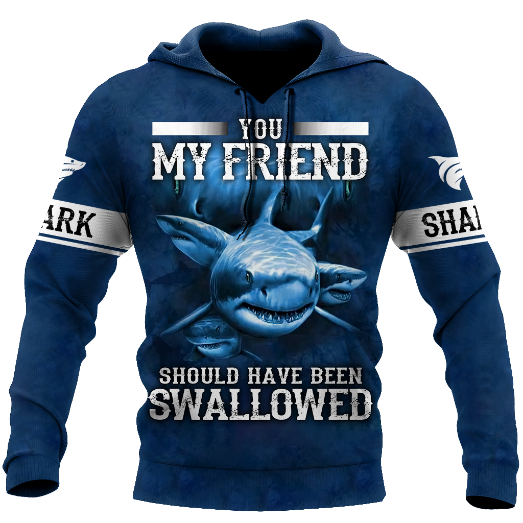 Unisex All Over Printed Shark Shirts MEI