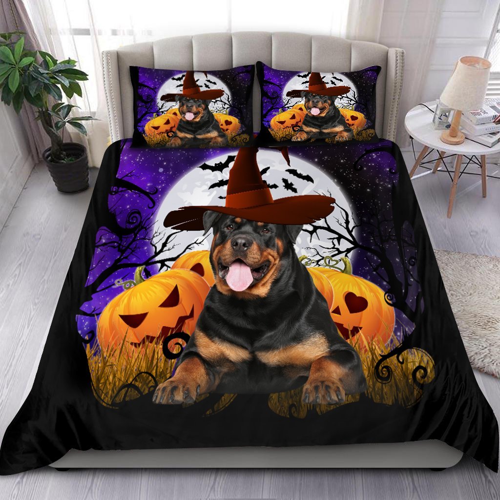 Rottweiler Halloween Bedding DD08192003